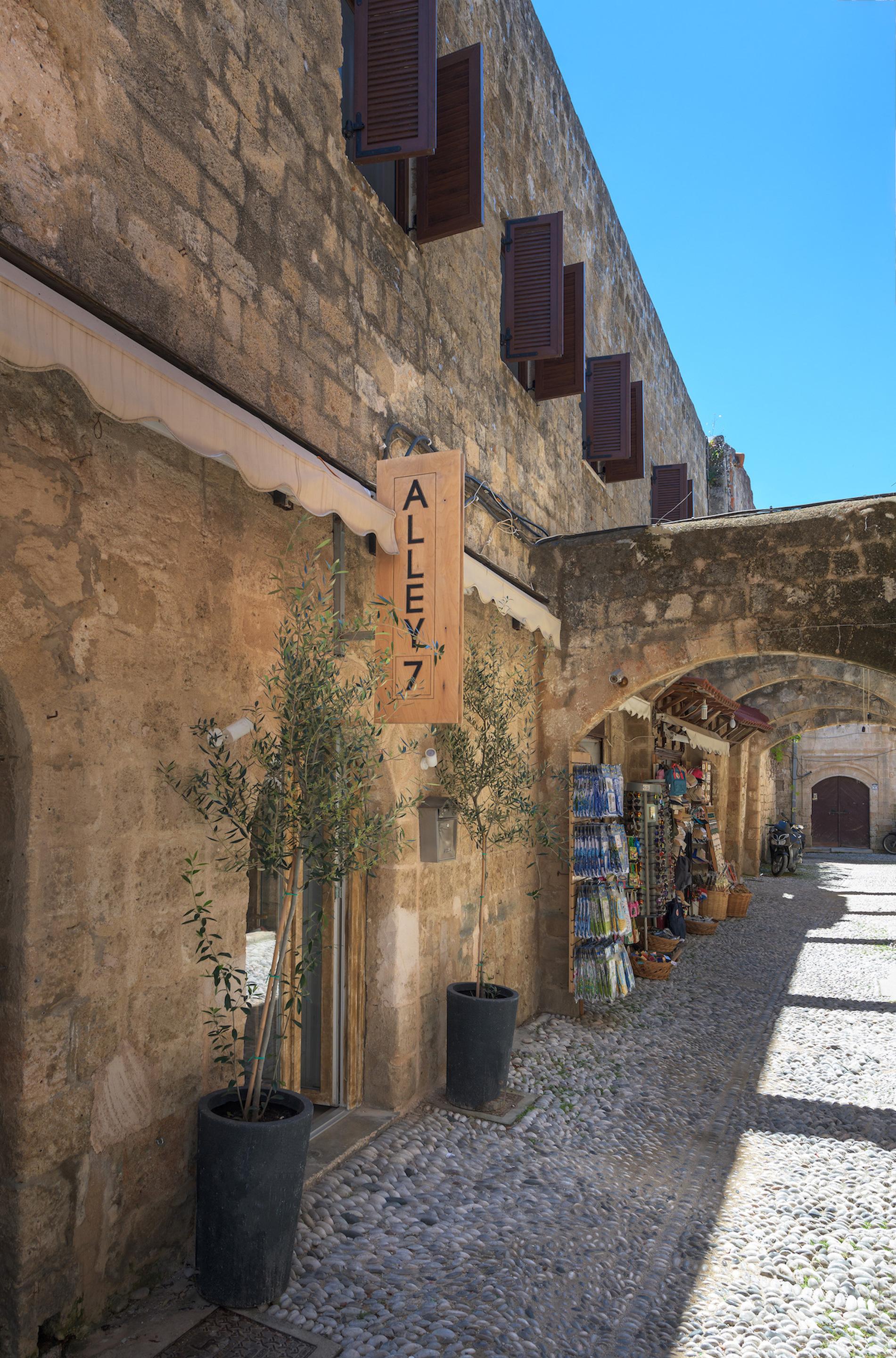 Alley 7, Old Town Rhodes City Esterno foto